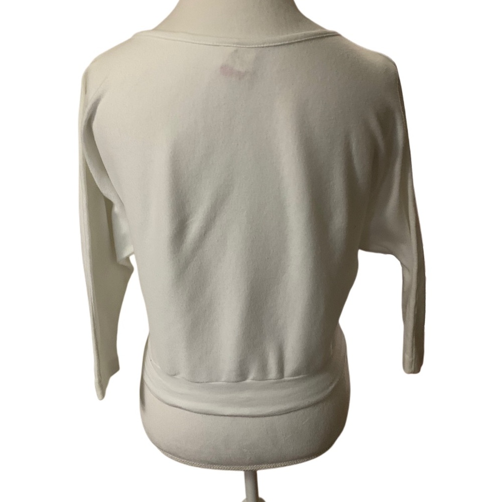 VINTAGE Jane Colby White 3/4 sleeve shirt - Picture 4 of 9